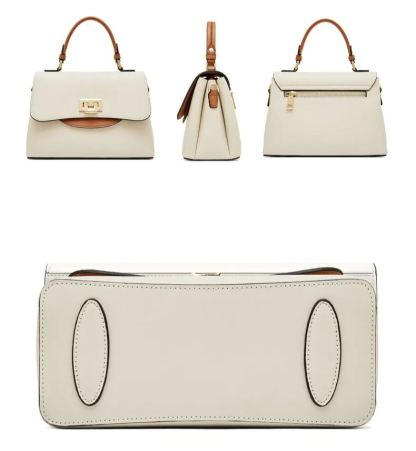 Square Leather Bag