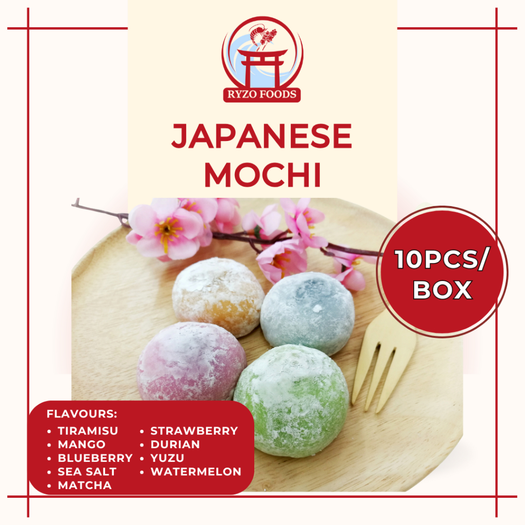 [S] RYZO FOODS JAPANESE MOCHI ICE CREAM 10PC (SRF30)
