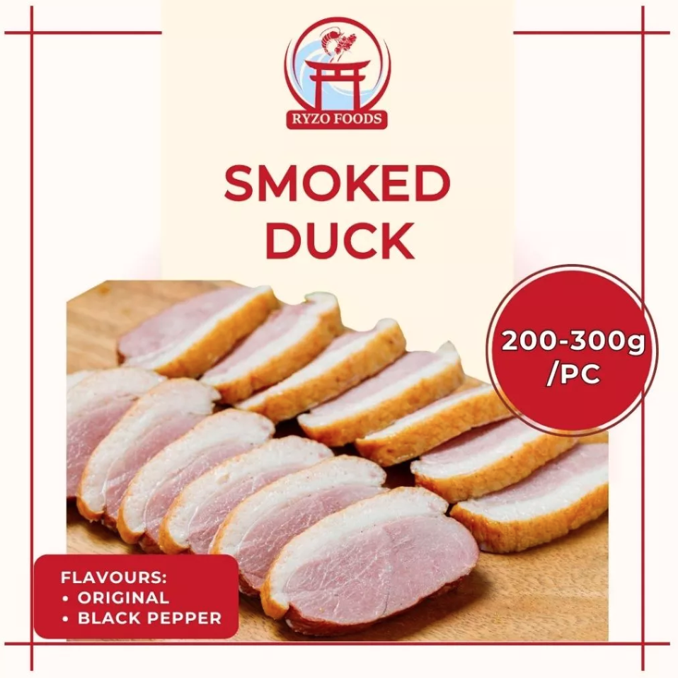 [S] RYZO FOODS SMOKED DUCK 200-300G (SRF13)