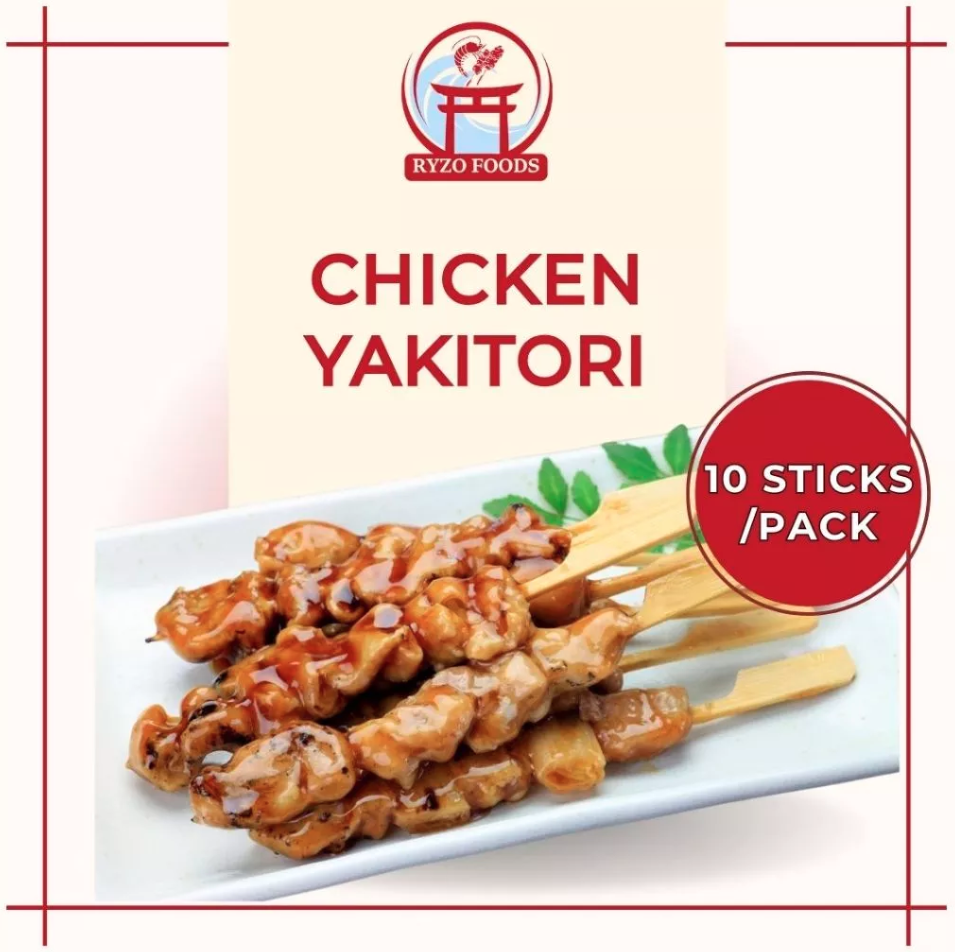 [S] RYZO FOODS CHICKEN YAKITORI 10 STICKS/PACK (SRF14)