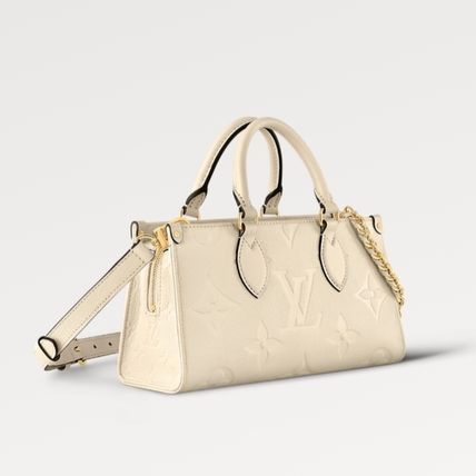 【ジップ付きで実用的♪】ルイヴィトン オンザゴー ショルダー