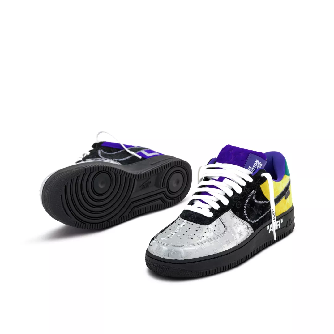 【新商品発売】【今年の新商品】LOUIS VUITTON NIKE AIR FORCE 1 LOW BY VIRGIL ABLOH BLAC