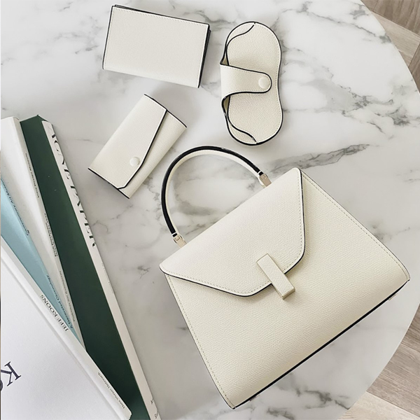 Valextra ハンドバッグ V5E36 028000W OC Mini ショルダーバッグ