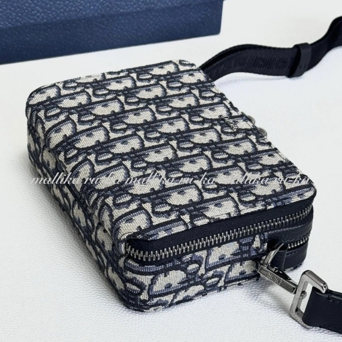 すぐ届く☆【Dior】オブリークジャカード ショルダーバッグ