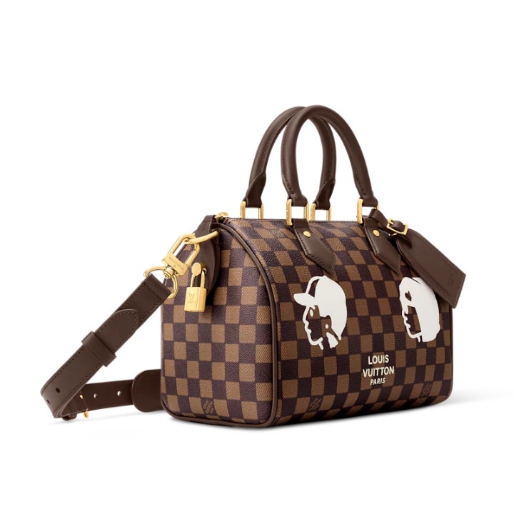 【NIGOコラボ☆】Louis Vuitton スピーディバンドリエール25