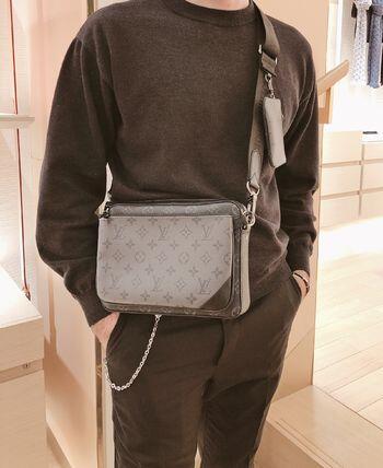 【特別なオファー】ルイヴィトン★最新作 トリオ・メッセンジャーバッグ★関税込み   M69443