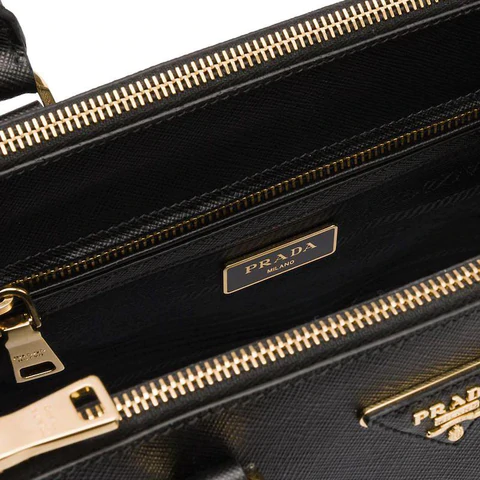 【prada】プラダ ガレリア サフィアーノレザー ミディアムバッグ