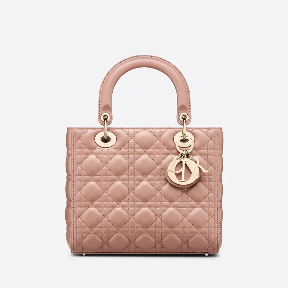 ⚡絶好の機会をお見逃しなく！雑誌掲載！【DIOR】 LADY DIOR ミディアムバッグ