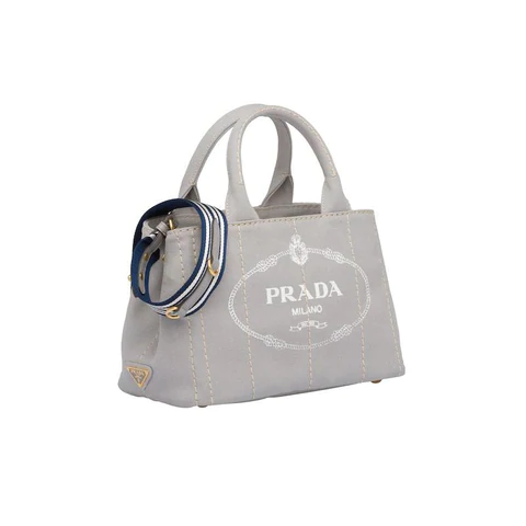 【prada】4 カラー カナパ ファブリック ハンドバッグ