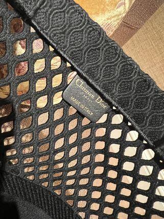 【DIOR直営】1点限り!シースルー ラージ BOOKTOTE