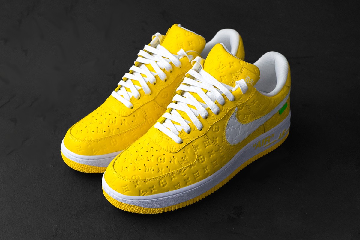 【新商品発売】【今年の新商品】The Louis Vuitton x Nike Air Force 1【本物保証】【代金引換】七色