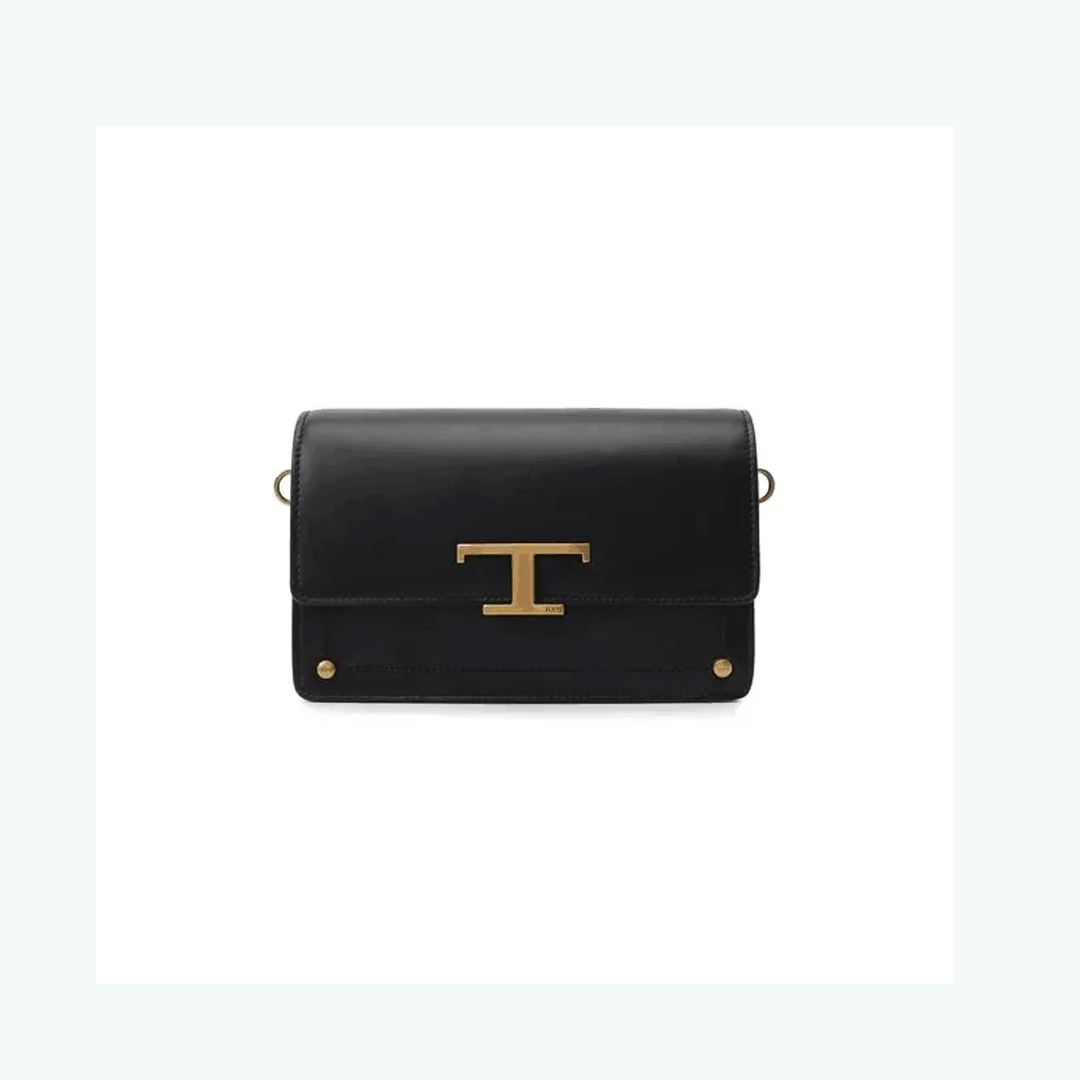 [TOD'S]タイムレス ミニレザーベルトバッグ