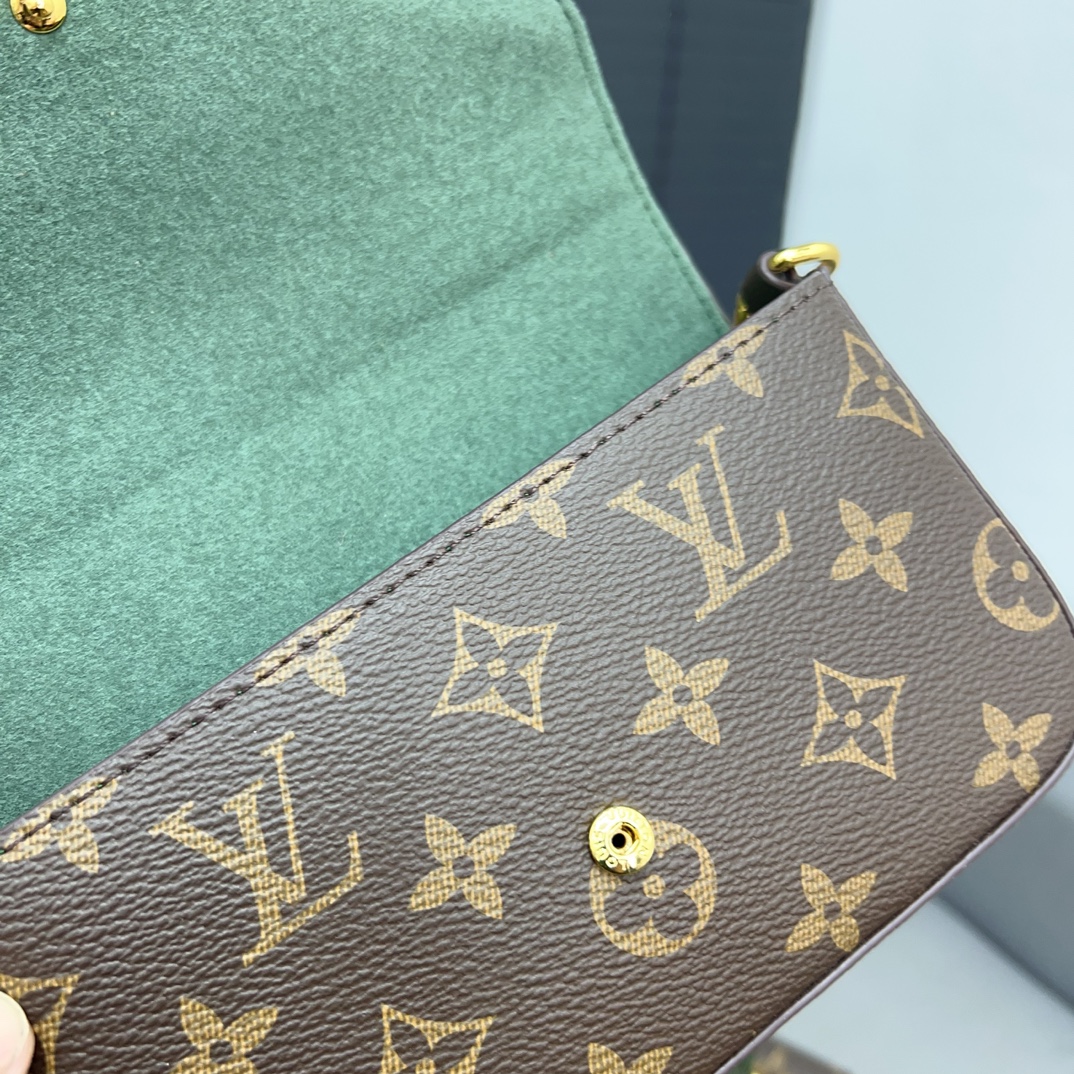 ★Louis Vuitton★【大人気】 ショルダーバッグ 「携帯 ポーチ」 古い花 3点セット お得