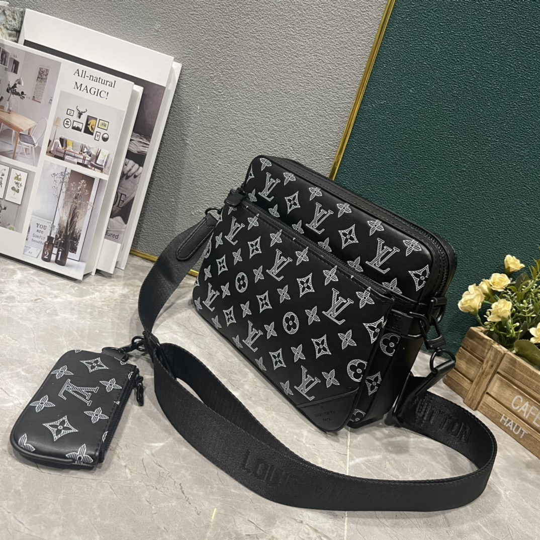 Louis Vuitton ショルダーバッグ ブラック ★大人気定番商品★ 3点セット お得