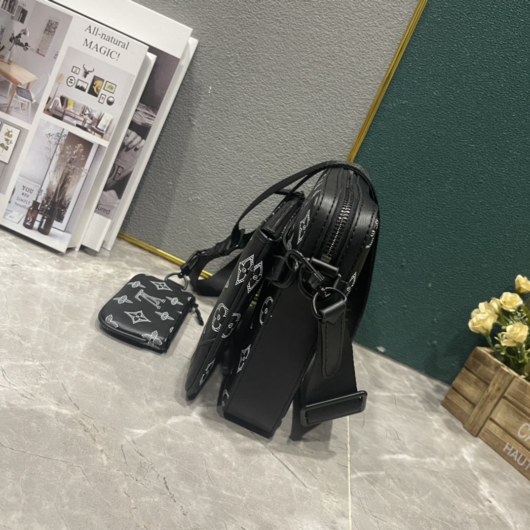 Louis Vuitton ショルダーバッグ ブラック ★大人気定番商品★ 3点セット お得