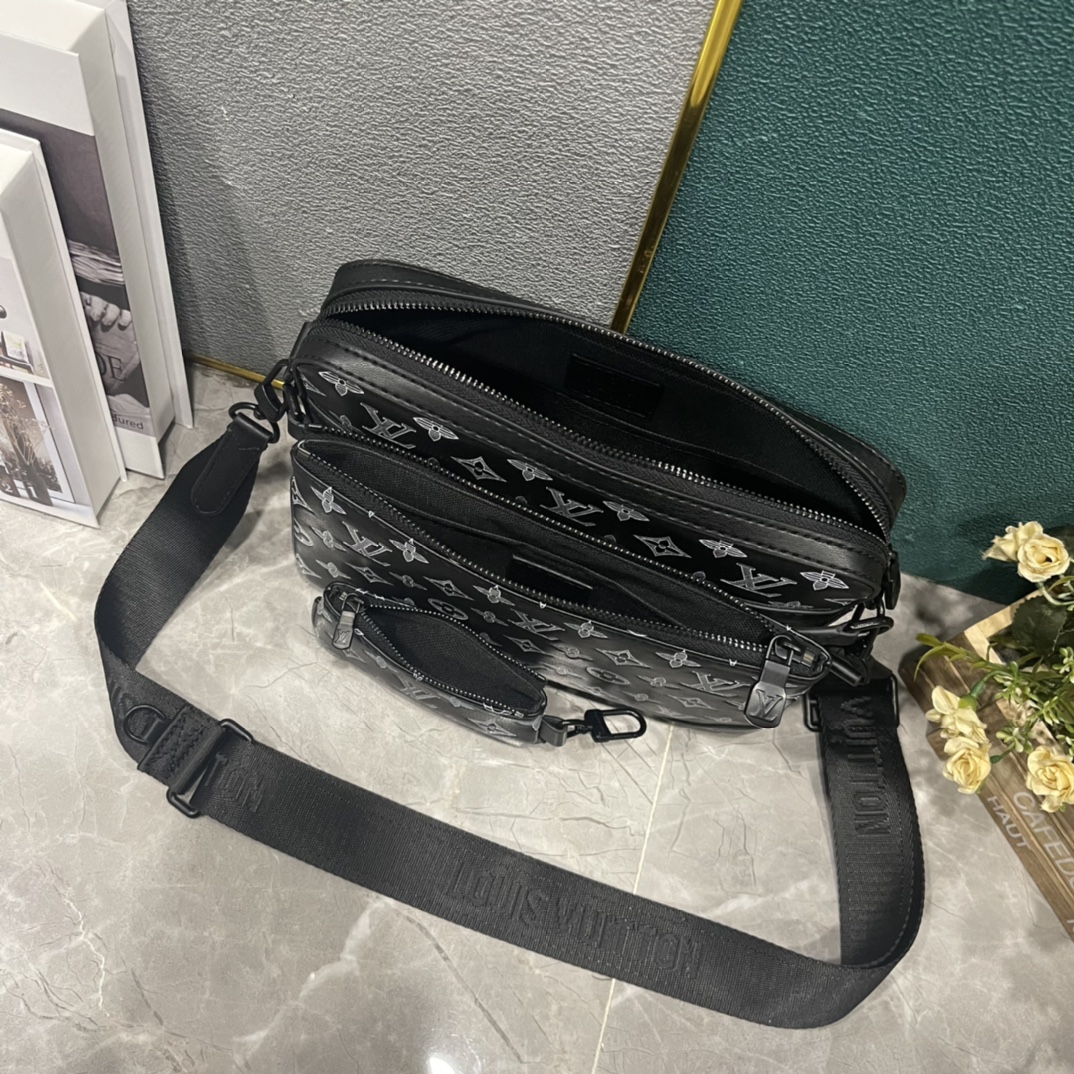 Louis Vuitton ショルダーバッグ ブラック ★大人気定番商品★ 3点セット お得