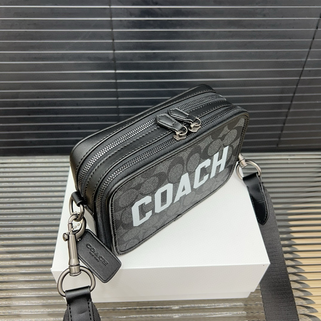 【Coach】ショルダーバッグ ブラック 2点セット お得