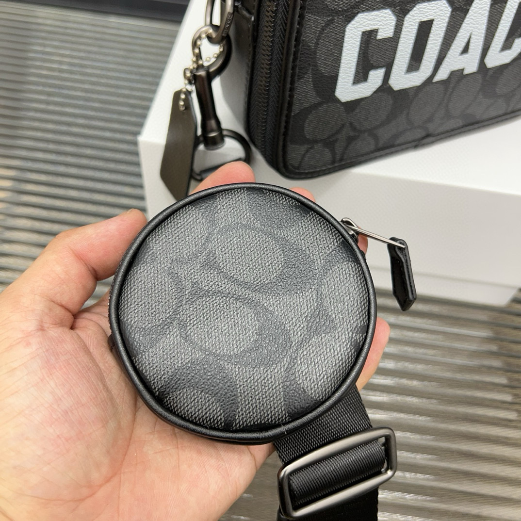 【Coach】ショルダーバッグ ブラック 2点セット お得