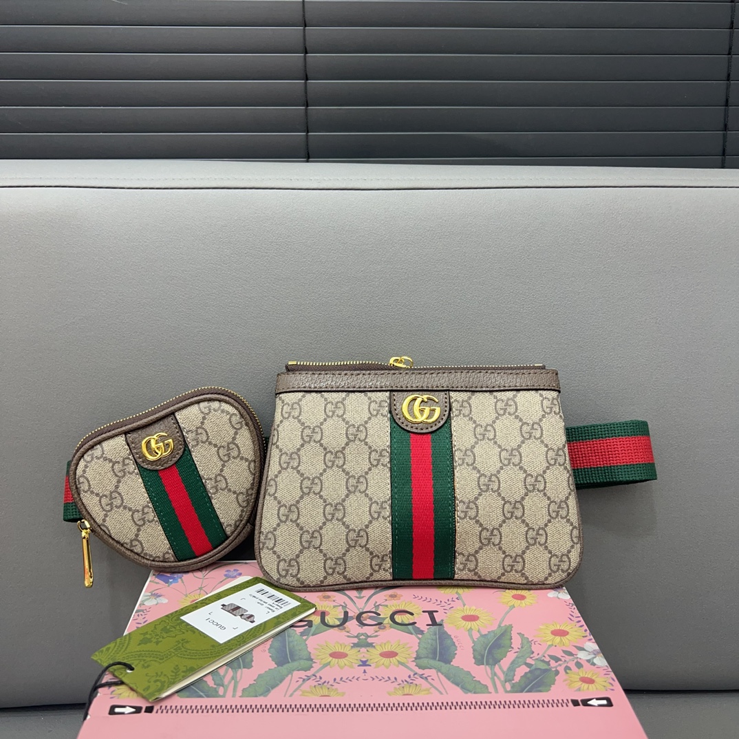 【Gucci】ウエストバッグ ユニセックス チェストバッグ 2点セット お得