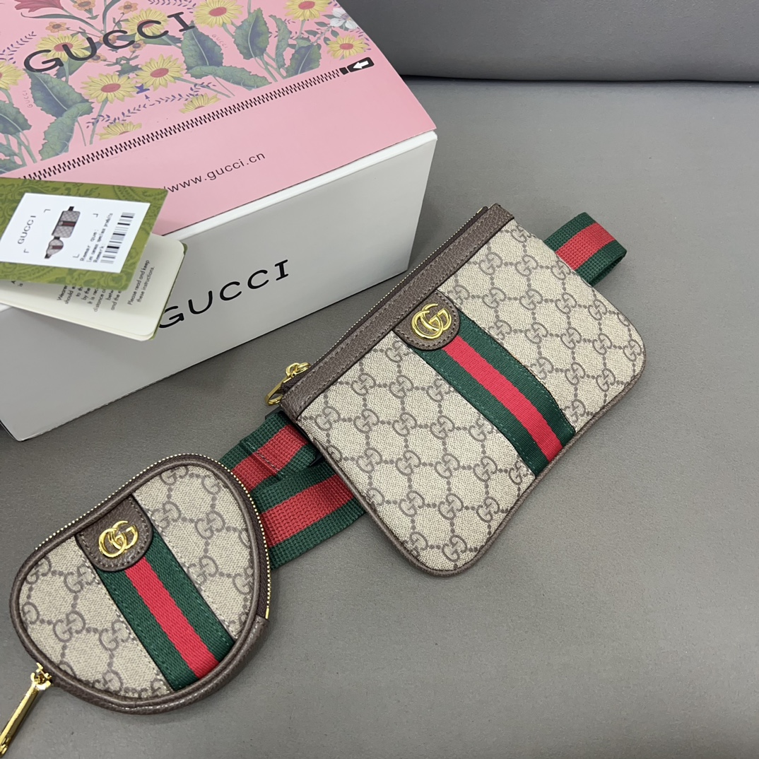【Gucci】ウエストバッグ ユニセックス チェストバッグ 2点セット お得