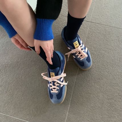 adidas スニーカー 【関税-送料込み】ADIDAS GAZELLE INDOOR DARK BLUE JI0322(12)