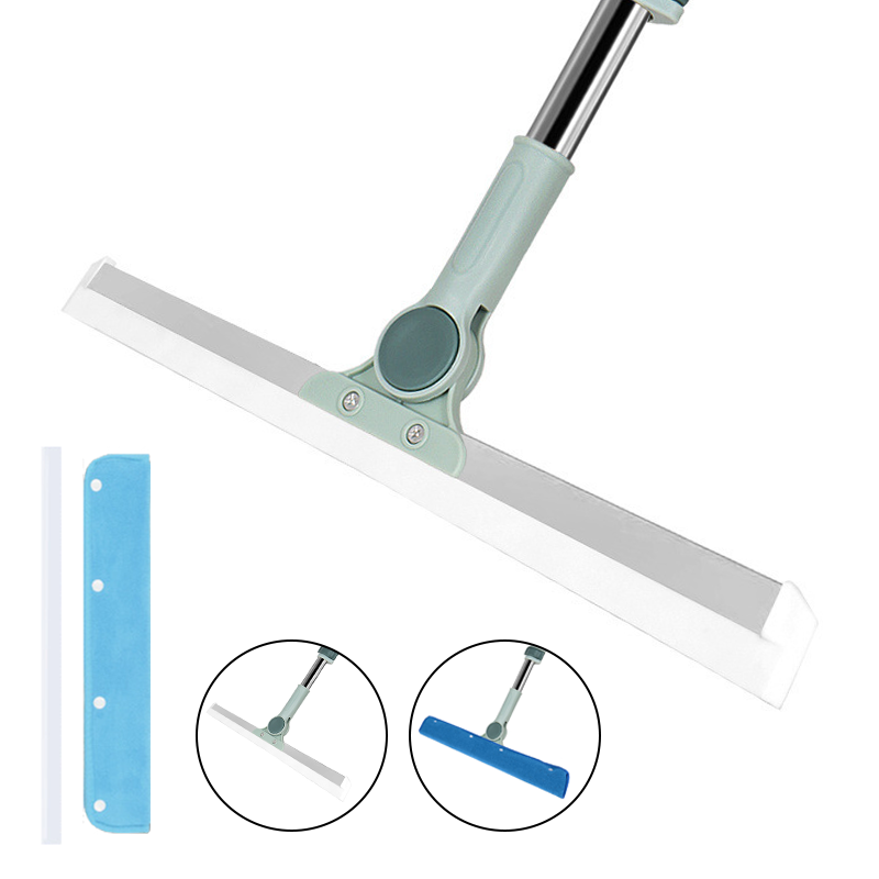 【ใช้งานได้ทั้งเปียกและแห้ง】ชุดไม้กวาด ถูพื้นมหัศจรรย์ ชาญด้านการกวาดฝุ่น