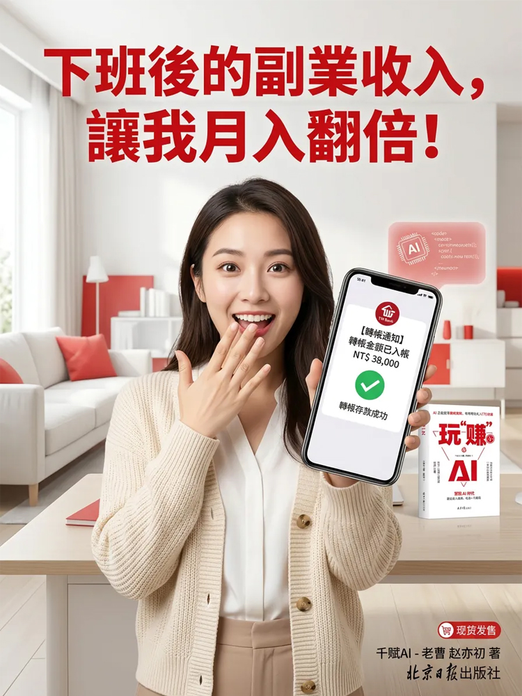 【普通人吃透AI實操賺錢】玩「賺」AI