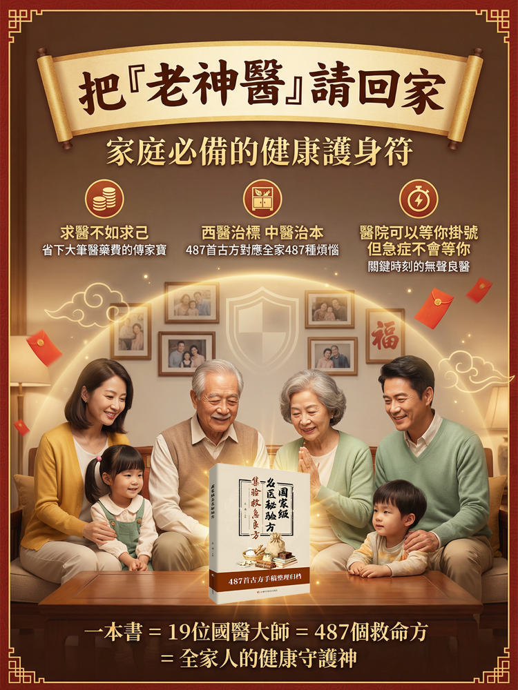 把「老神醫」請回家《集驗救急良方》