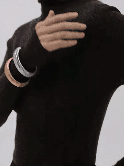 加厚澳絨堆領打底衫