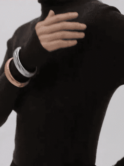 加厚澳絨堆領打底衫