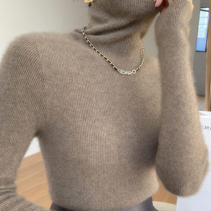 加厚澳絨堆領打底衫