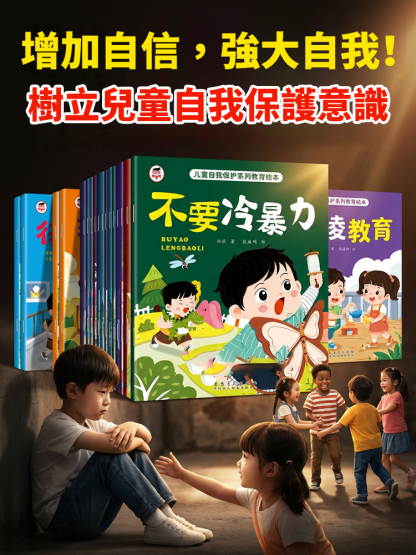 兒童自我保護啟蒙繪本全10冊