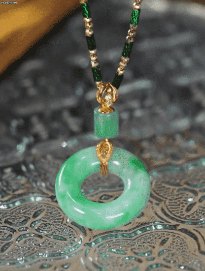 和田玉祈福平安扣