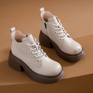 新款真皮馬丁靴