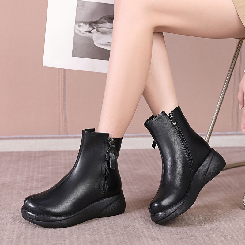 復古英倫風短靴