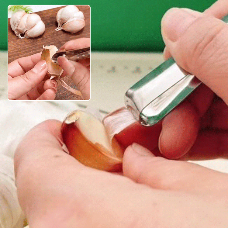 不銹鋼神奇扒蒜工具