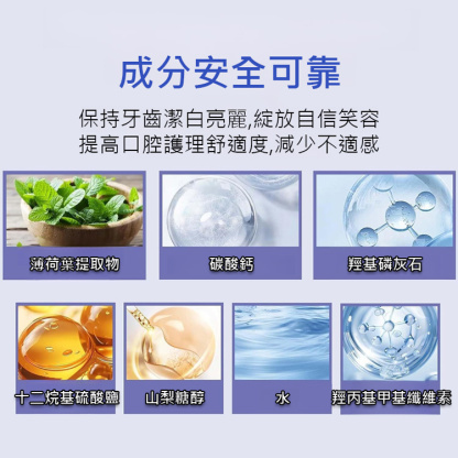 7.5%奈米羥基磷灰石修復牙膏