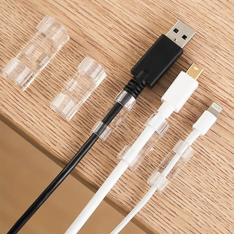 自粘免釘無痕電線理線器