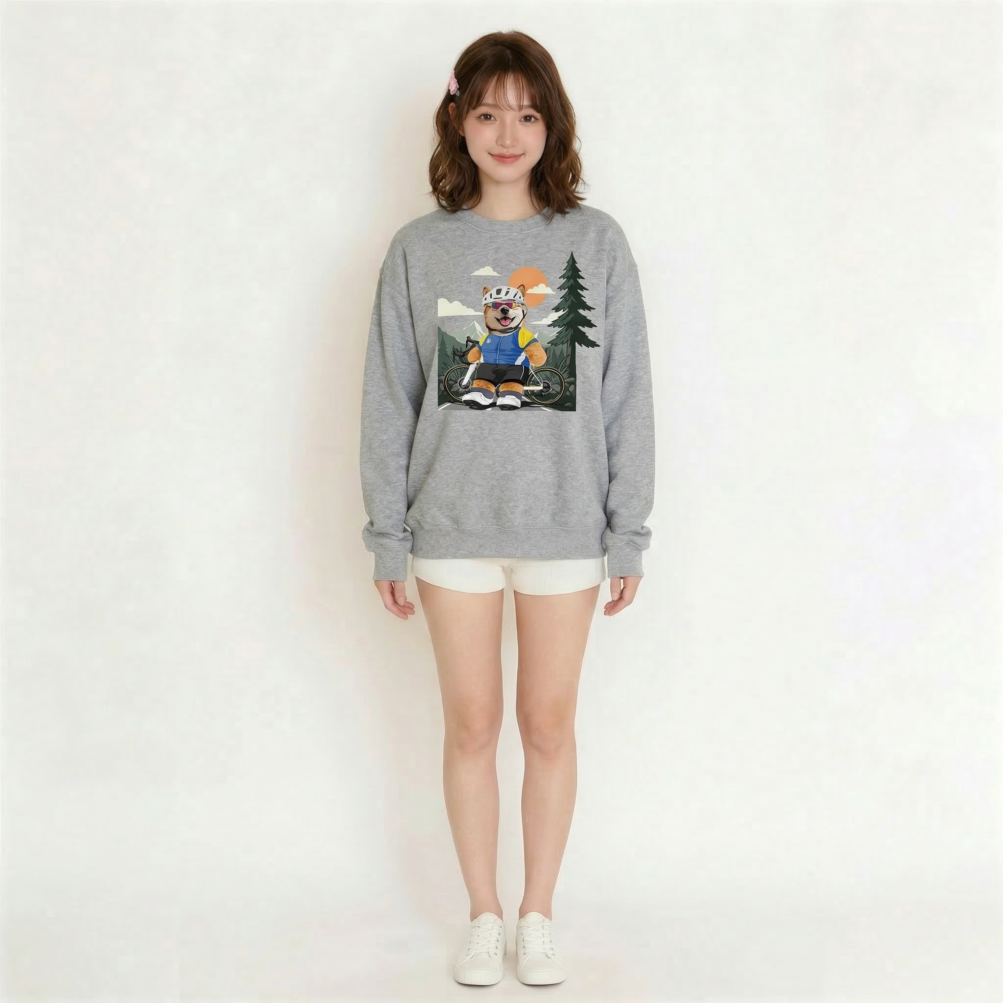 カスタムフワモコ部  トレーナー  ロードプレイヤー  1頭デザイン260316-9