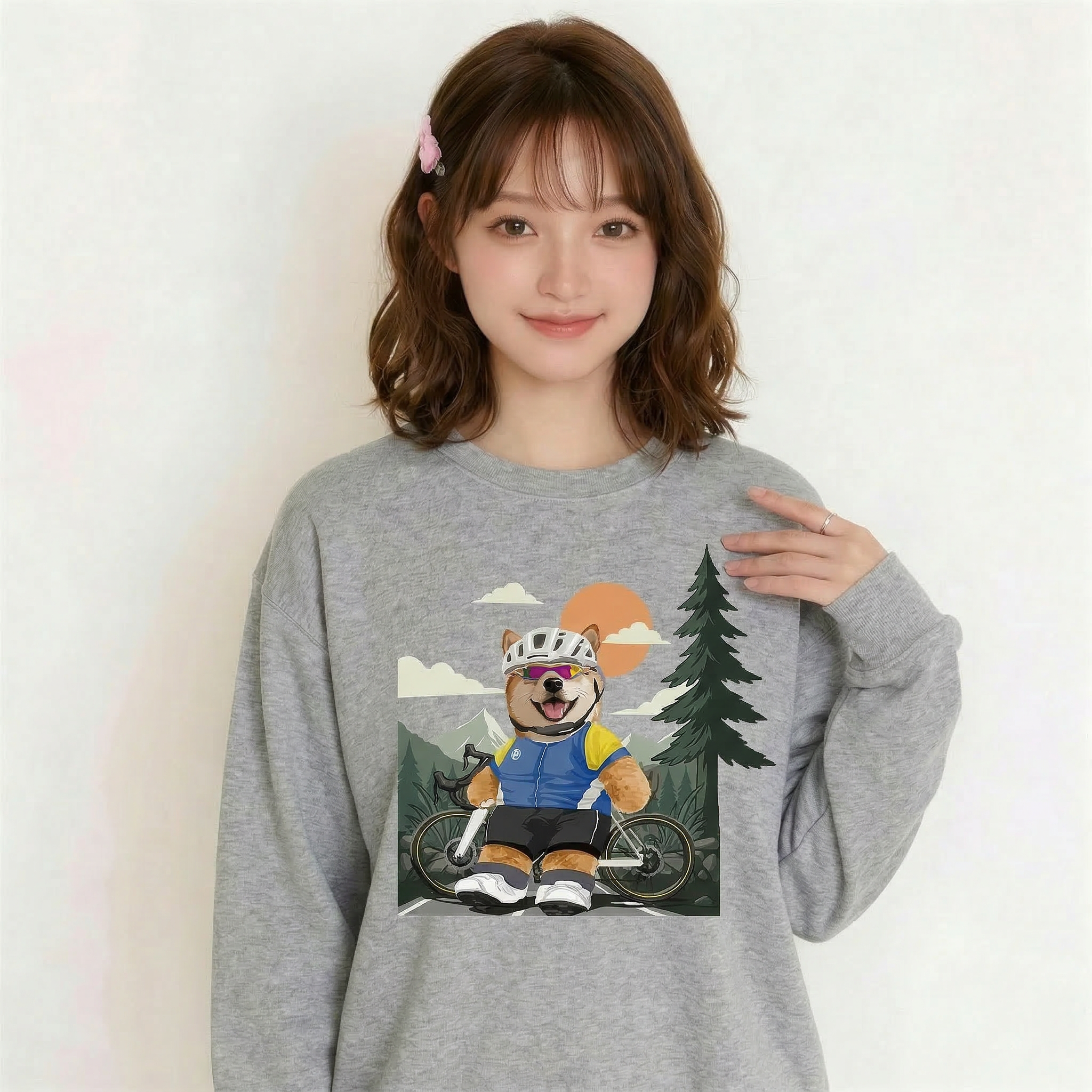 カスタムフワモコ部  トレーナー  ロードプレイヤー  1頭デザイン260316-9