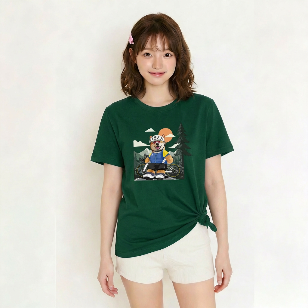 カスタムフワモコ部  プレミアムTシャツ  ロードプレイヤー   1頭デザイン 260316-4