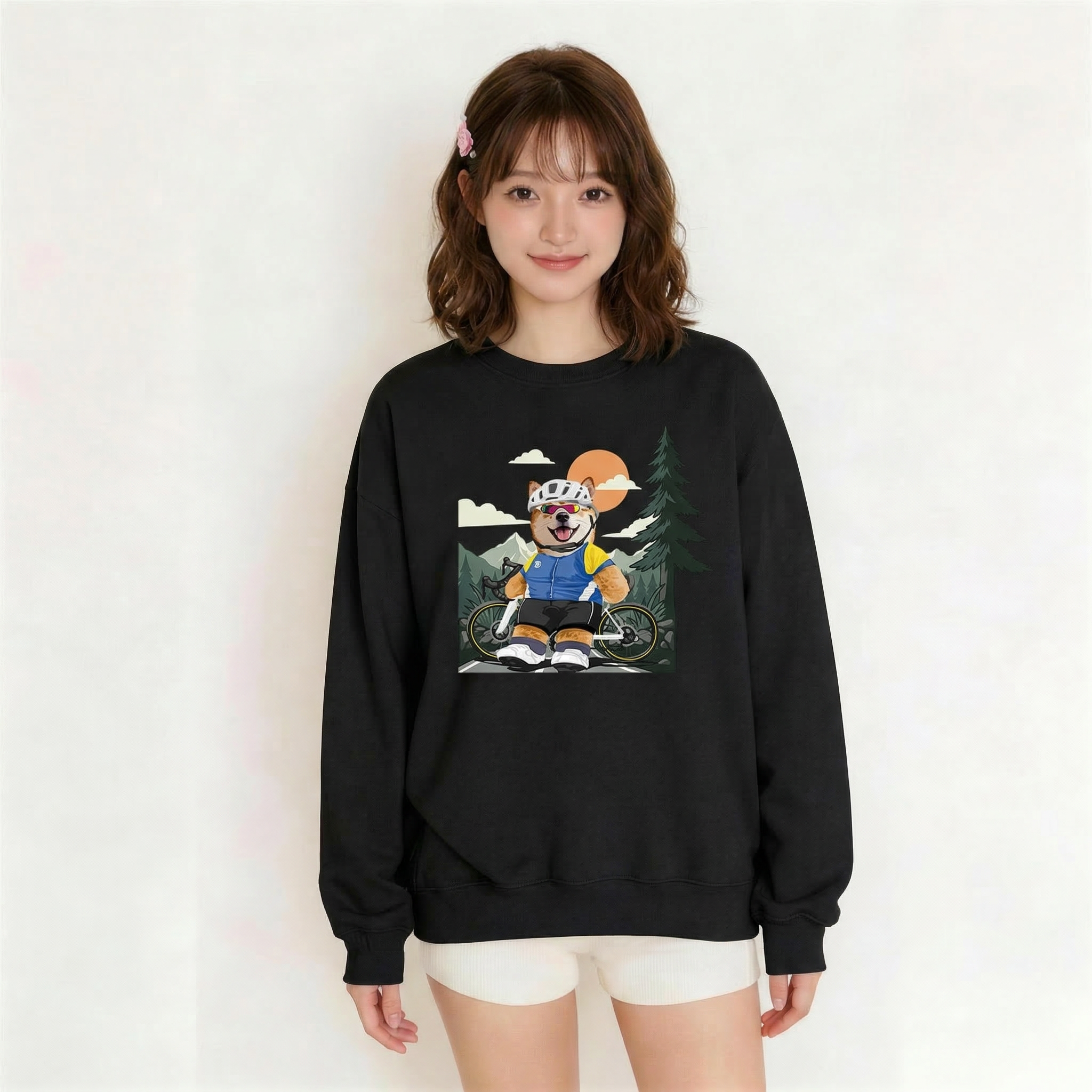 カスタムフワモコ部  トレーナー  ロードプレイヤー  1頭デザイン260316-9