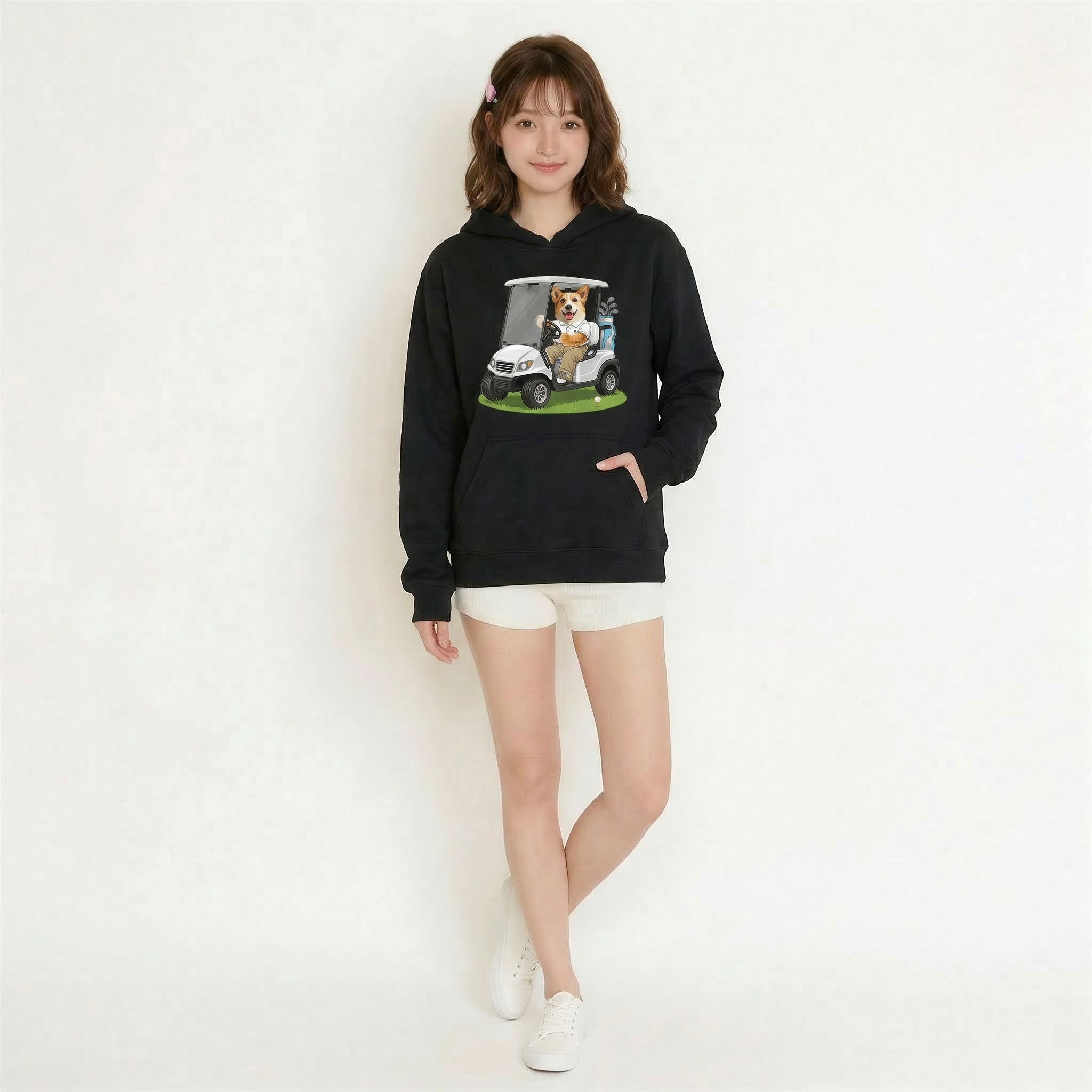 カスタムフワモコ部  パーカー  紳士カークラブ    1頭デザイン260316-18