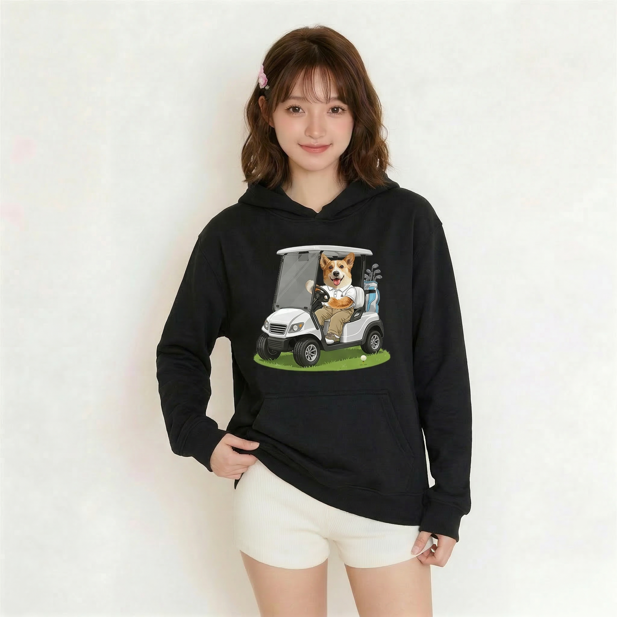 カスタムフワモコ部  パーカー  紳士カークラブ    1頭デザイン260316-18