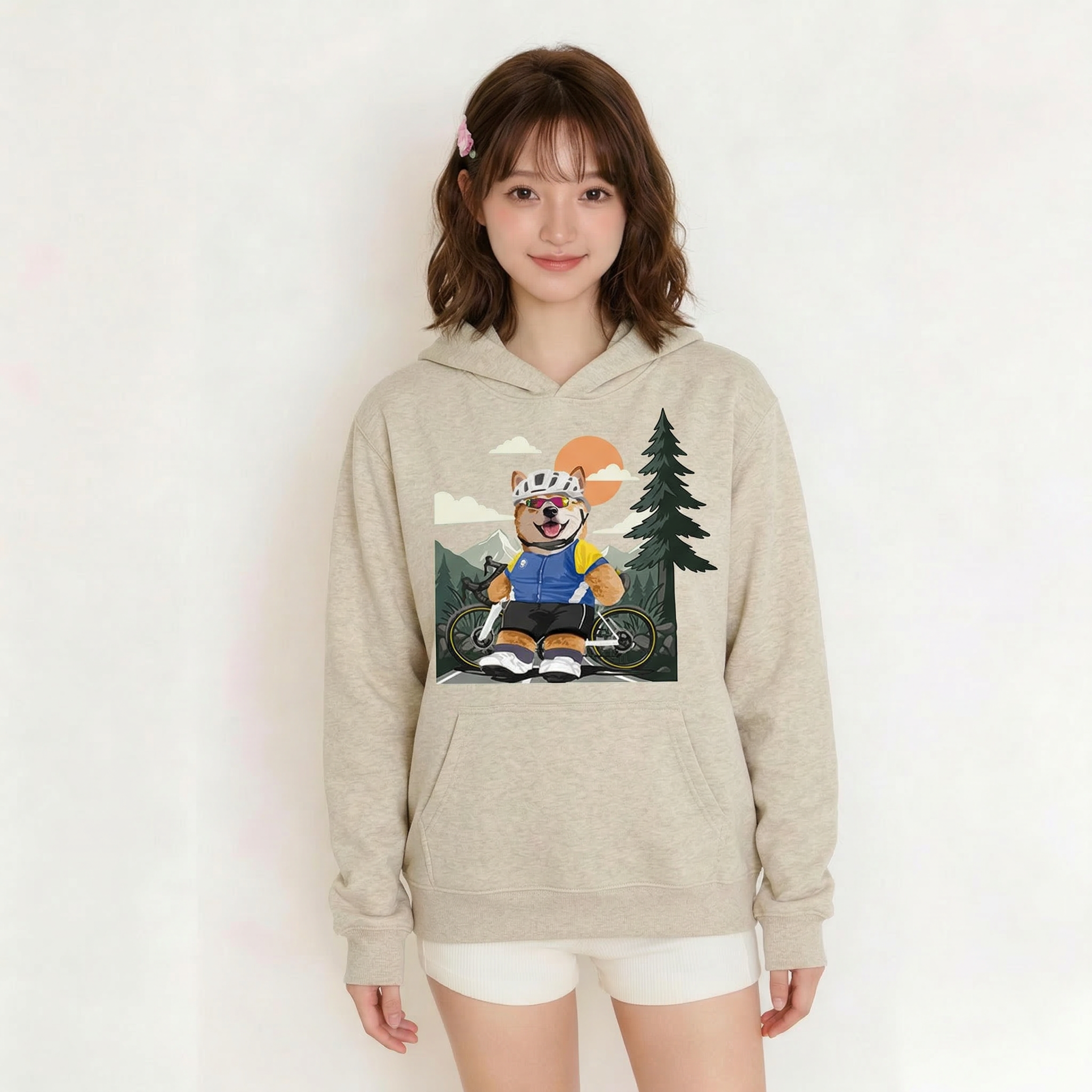 カスタムフワモコ部  パーカー ロードプレイヤー   1頭デザイン260316-16