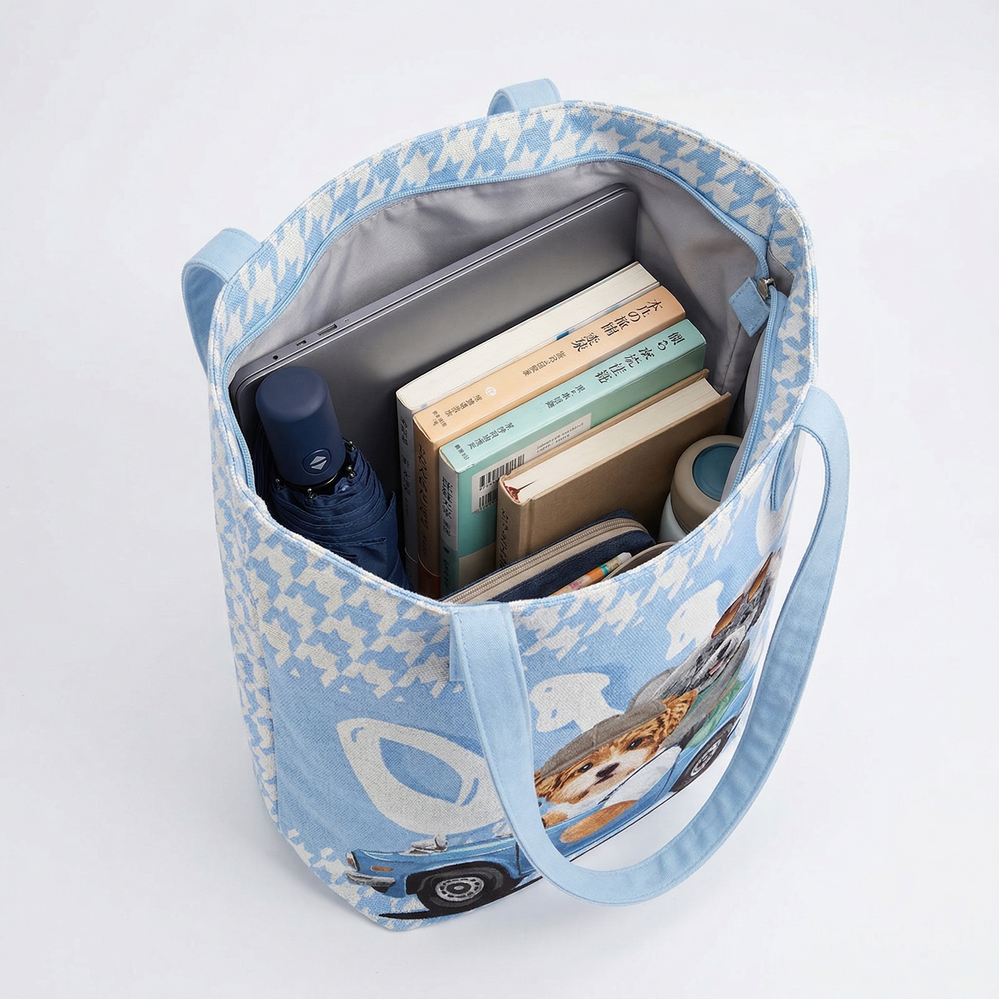 カスタムフワモコ部  バケットバッグ 【2頭デザイン】260401-3