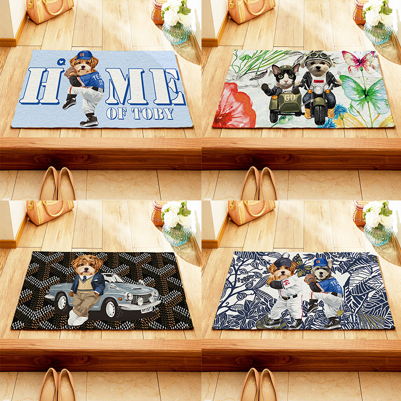 カスタムフワモコ部  玄関マット 長方形 0221-1-1