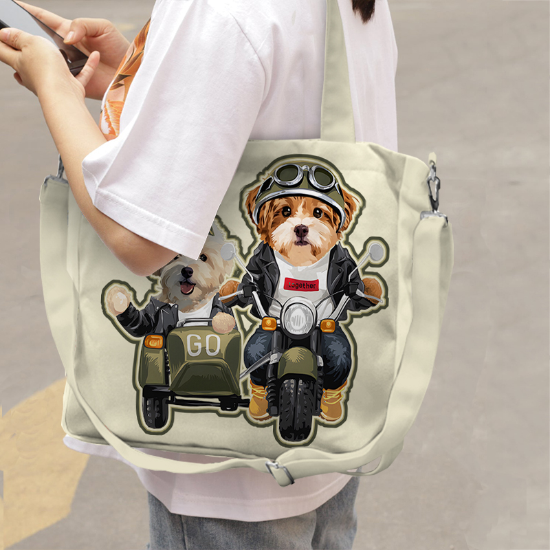 カスタムフワモコ部  2way ショルダートートバッグ 0308-1-1