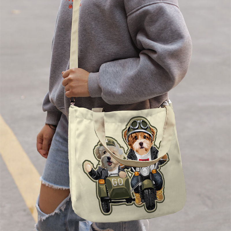 カスタムフワモコ部  2way ショルダートートバッグ 0308-1-1