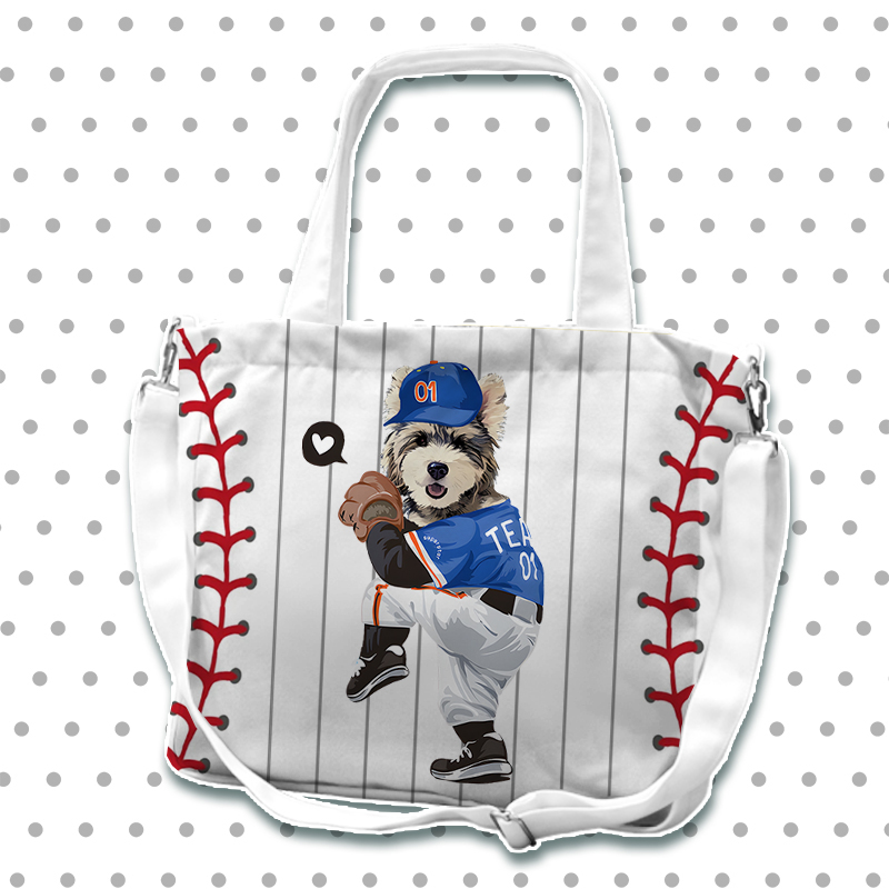 カスタムフワモコ部  2way ショルダートートバッグ 0308-1-4